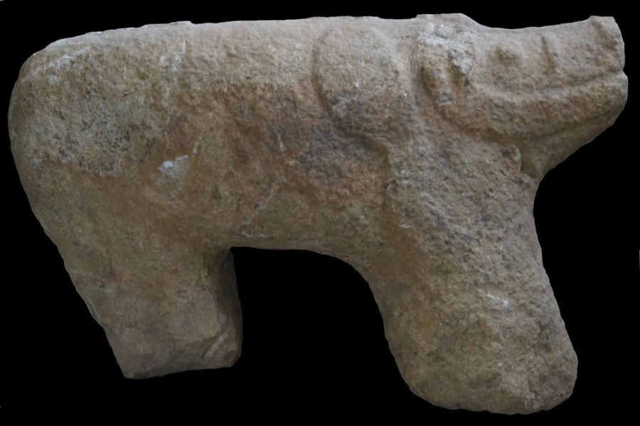 Berr�o de Ramilo: primeiras escava��es arqueol�gicas sugerem que escultura era objeto de ritualiza��o