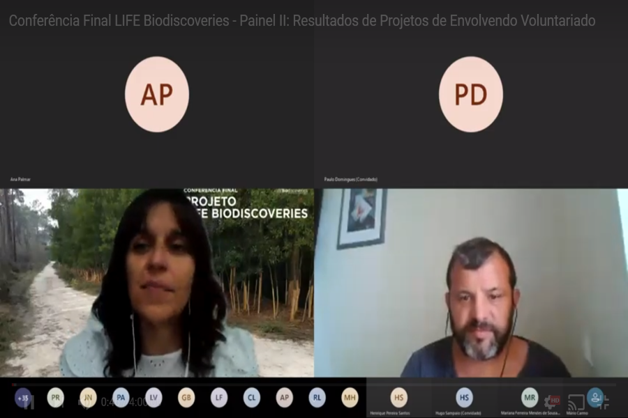 Palombar participa na Confer�ncia Final do projeto LIFE Biodiscoveries